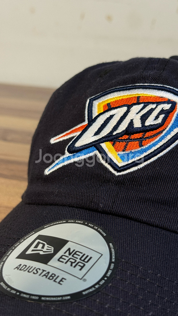 뉴에라 NBA 시그니처 로고캡 오클라호마시티 썬더스--1