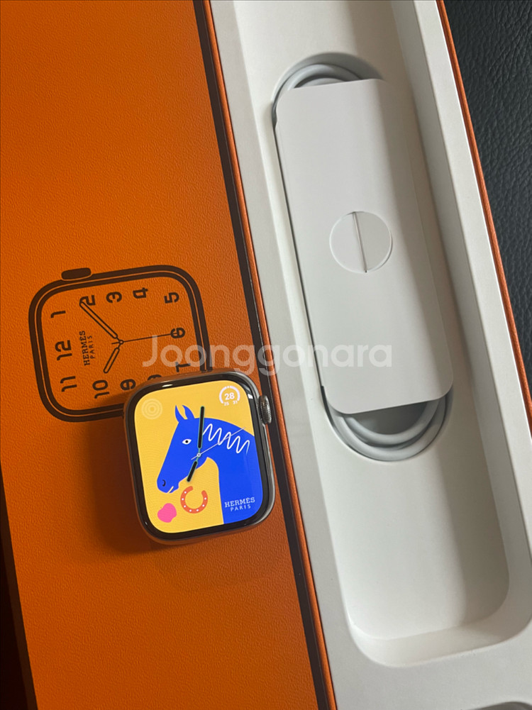 애플워치8에르메스 실버 41mm SS급--0
