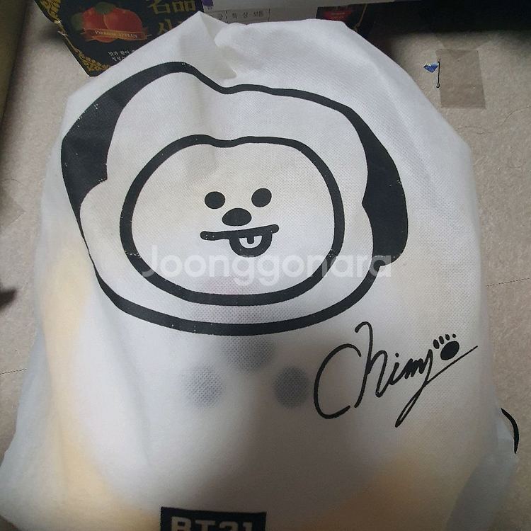 미개봉) BT21 치미 얼굴 쿠션 30cm 마우스패드--2