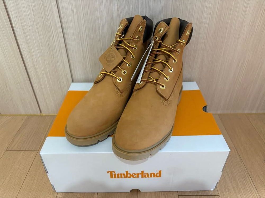 팀버랜드 6인치 워터프루프 옐로우 부츠--6