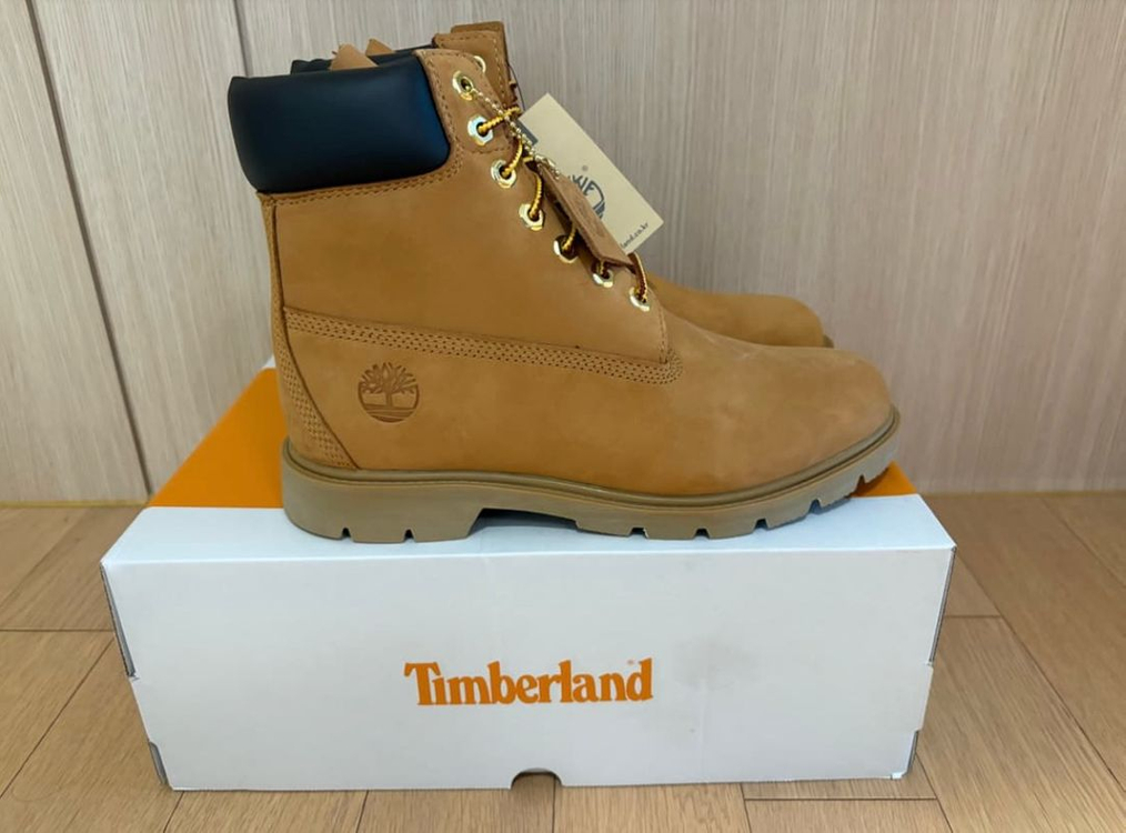 팀버랜드 6인치 워터프루프 옐로우 부츠--2