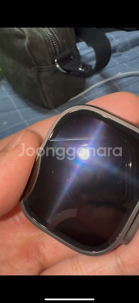 애플워치 울트라 2 블랙 + 밀레니엄 스트랩--2