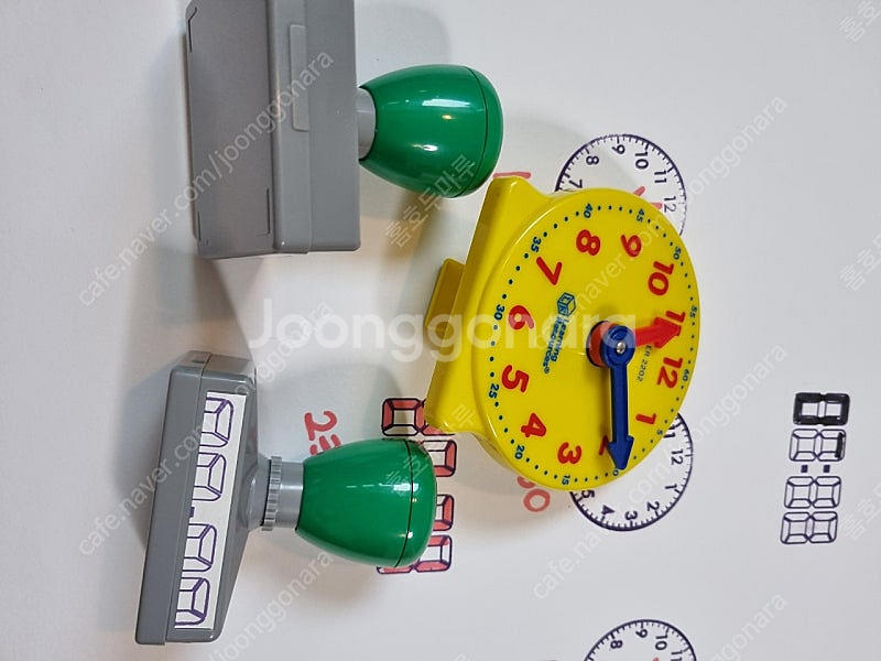 러닝리소스시계, 시계도장, 수학스탬프(3종)--0