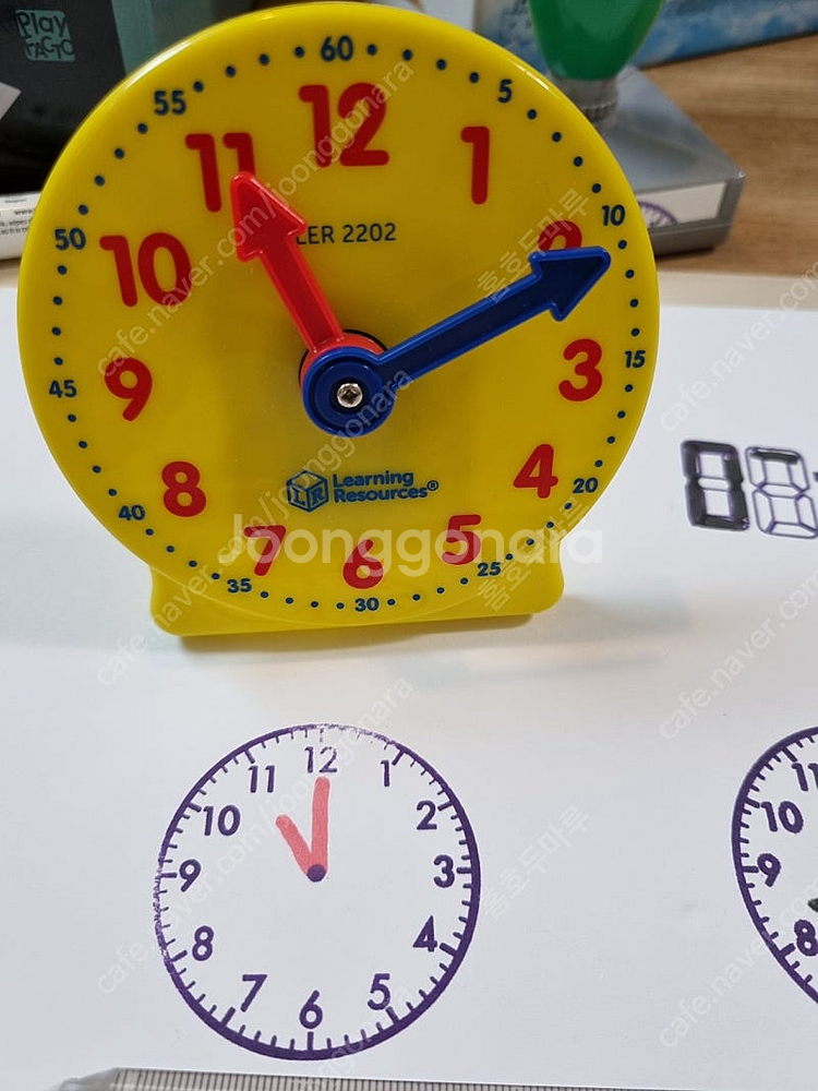 러닝리소스시계, 시계도장, 수학스탬프(3종)--1