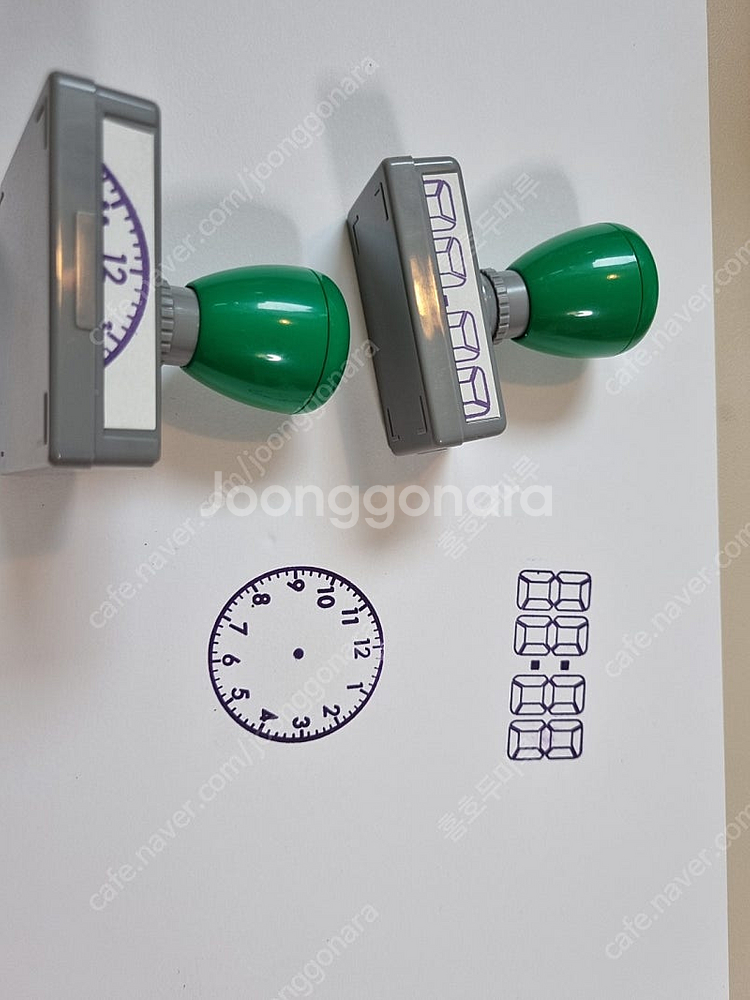 러닝리소스시계, 시계도장, 수학스탬프(3종)--4