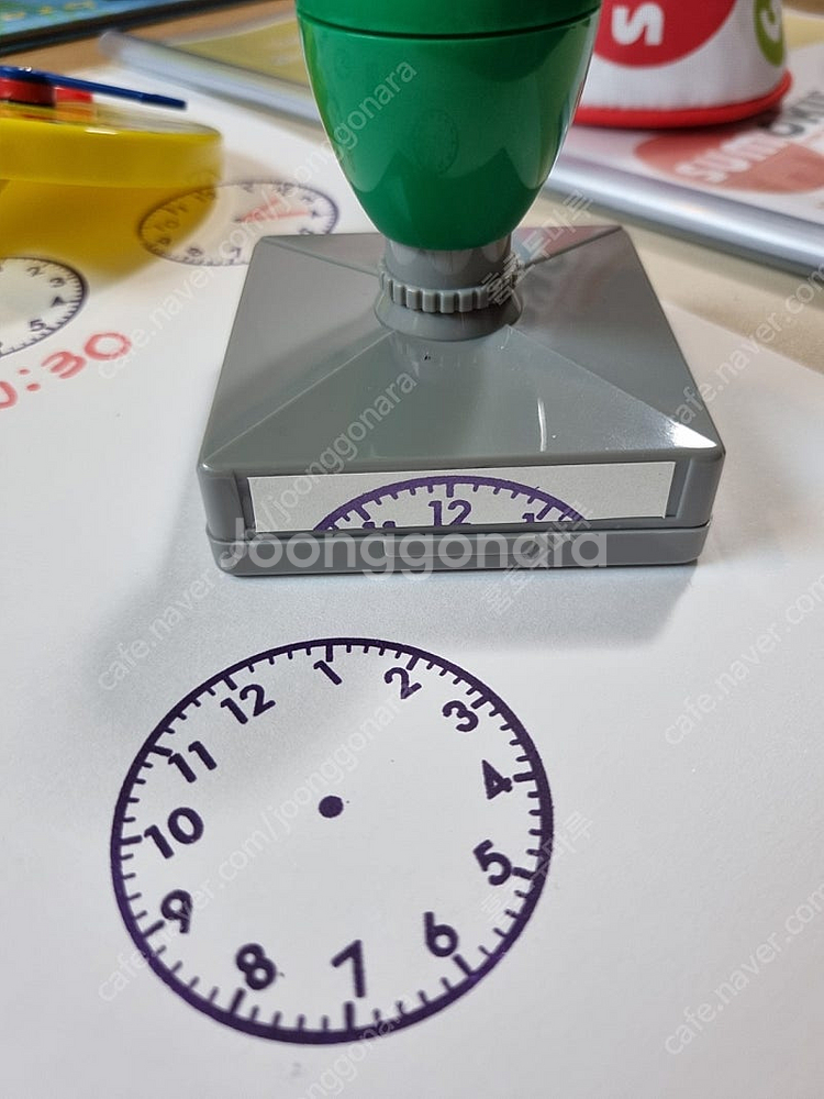 러닝리소스시계, 시계도장, 수학스탬프(3종)--7
