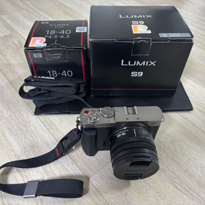 루믹스 S9 실버, 18-40mm 렌즈