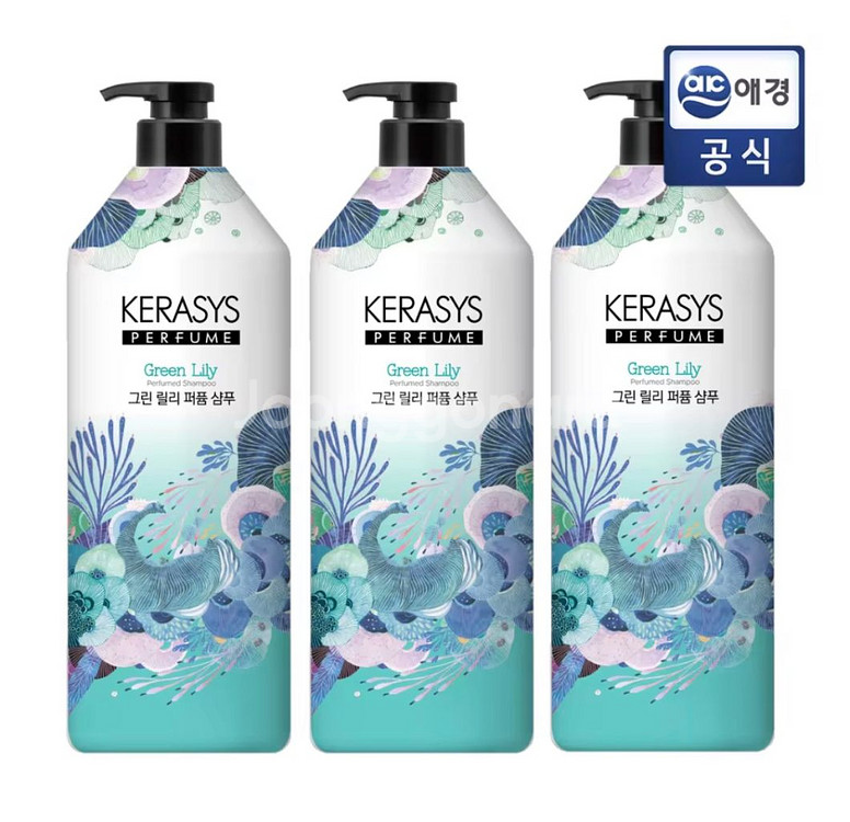 케라시스 퍼퓸샴푸 1000ml 3개--0
