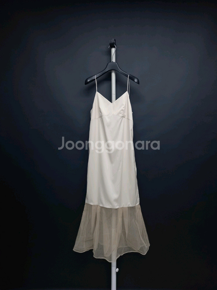 타임 TIME 슬리브리스 이너 맥시 롱 원피스 44.5--0