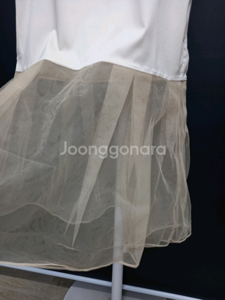 타임 TIME 슬리브리스 이너 맥시 롱 원피스 44.5--4