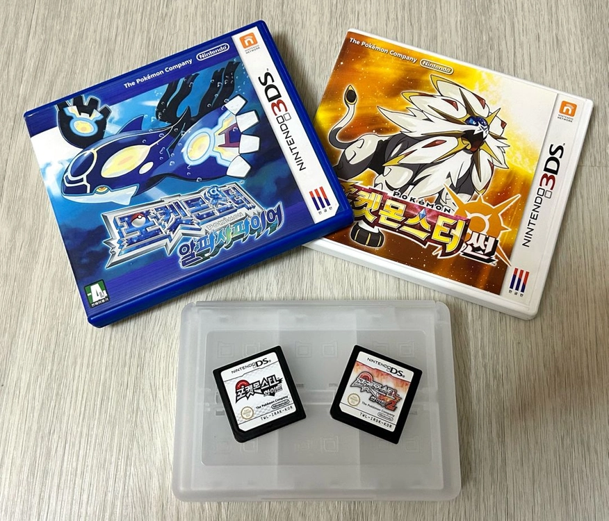 닌텐도 DS/3DS 포켓몬스터 칩 판매합니다 - 안심되는 중고거래