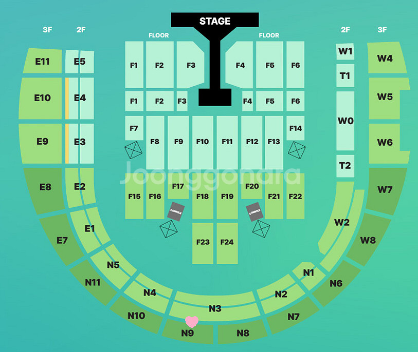 DAY6 데이식스 데식 고양 콘서트 3층 2연석 양도--0