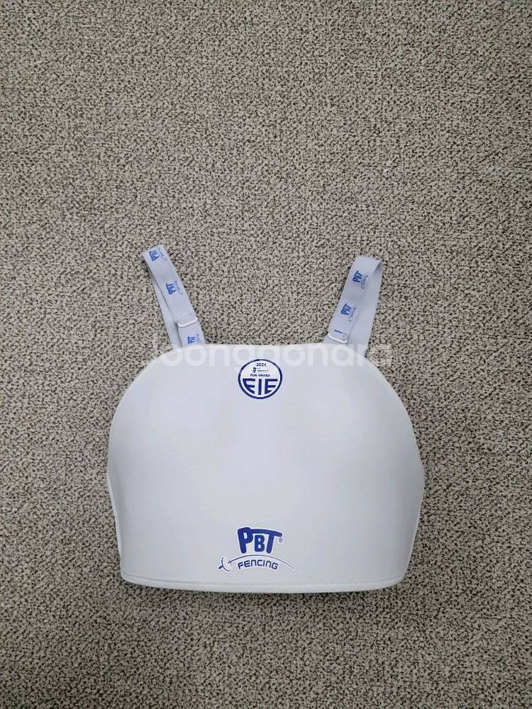 PBT 펜싱 가슴보호대 플라스틱+커버세트--0