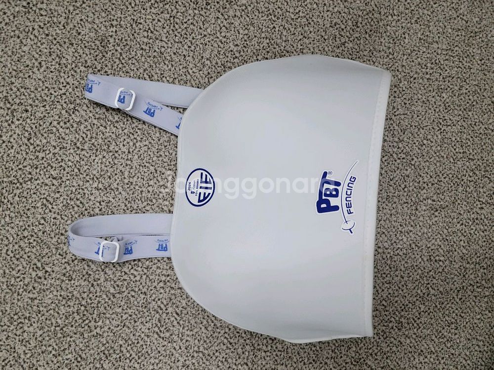 PBT 펜싱 가슴보호대 플라스틱+커버세트--1