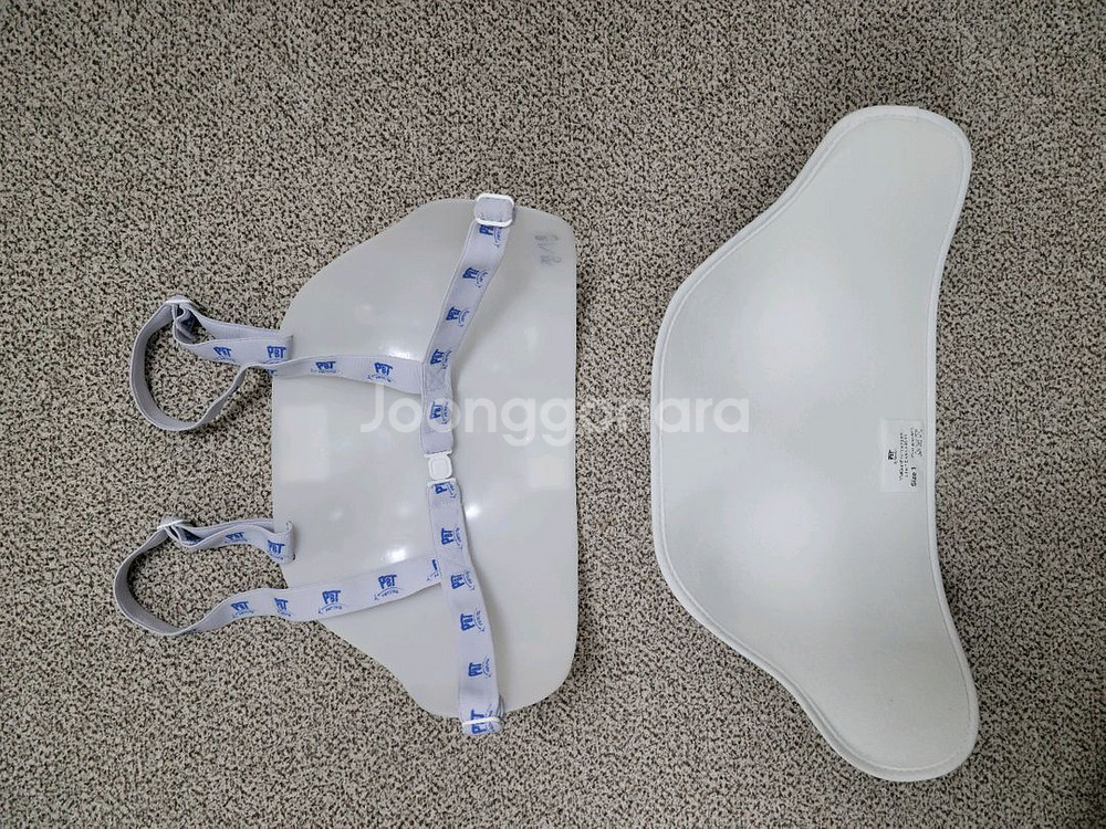 PBT 펜싱 가슴보호대 플라스틱+커버세트--3