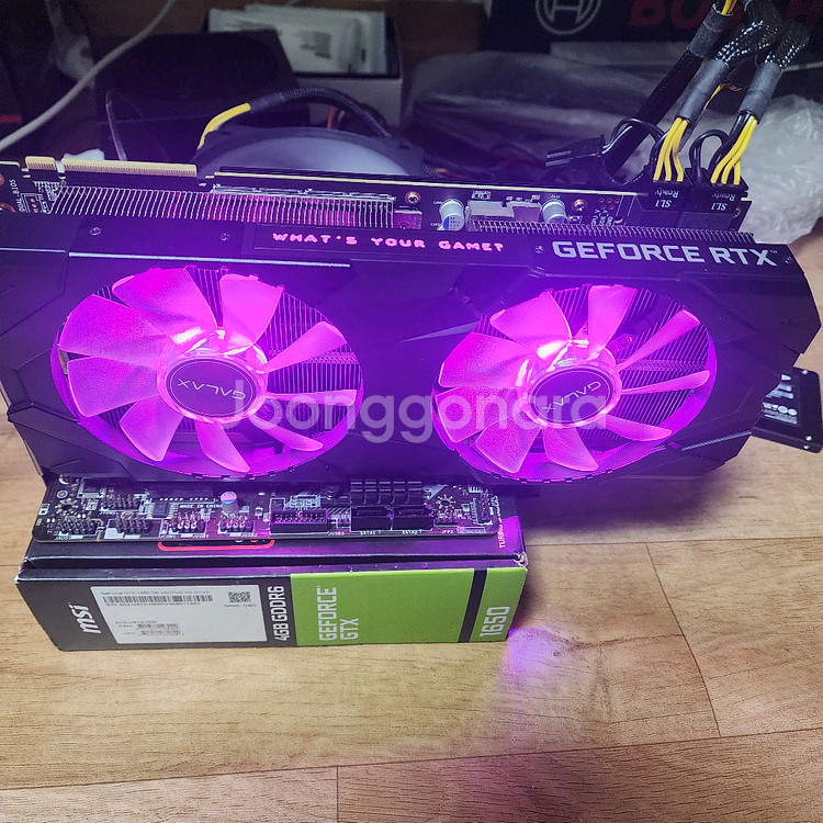 GALAX RTX 2080 SUPER 그래픽 카드입니다--0