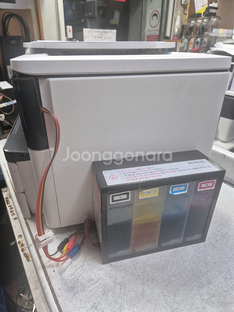 HP7740무한복합기-A4,A3인쇄,팩스복합기--3