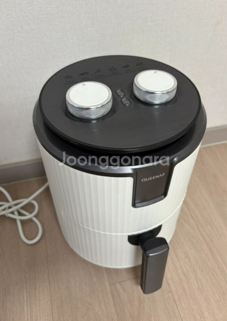 queenar 에어프라이어 화이트 2.3L--0