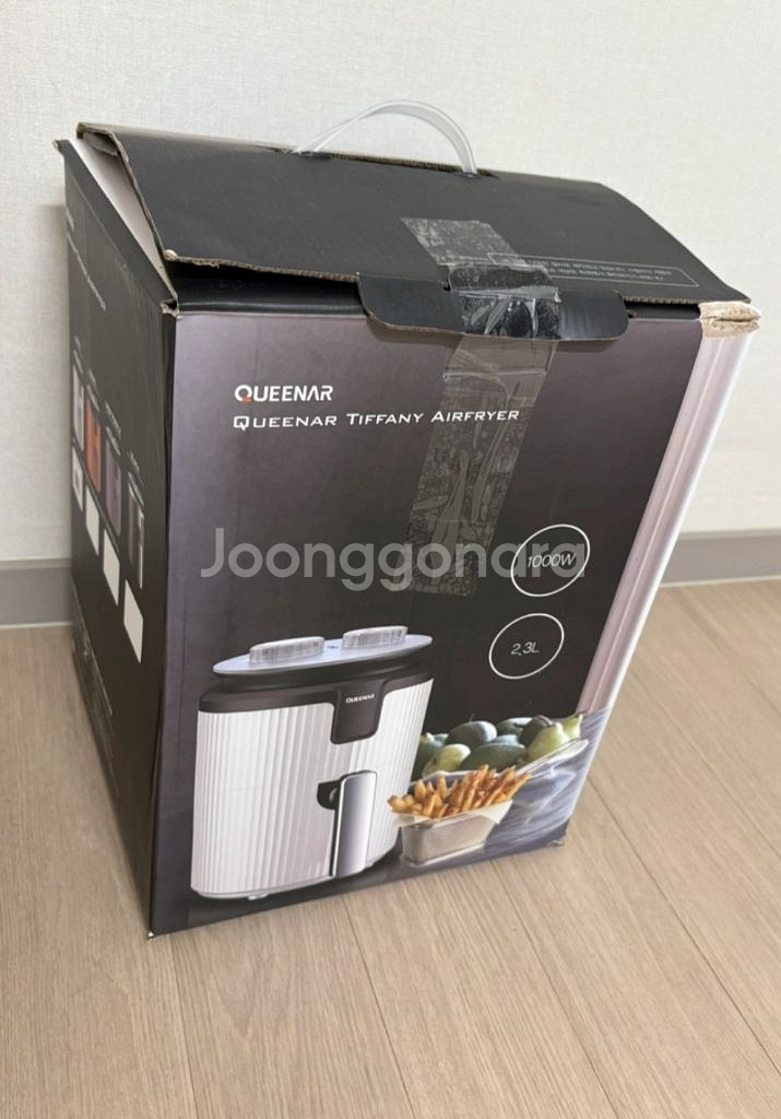 queenar 에어프라이어 화이트 2.3L--3