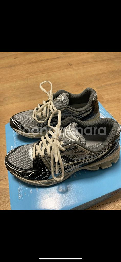 아식스 젤 카야노 14 블랙 글래시어 그레이, 235사--2