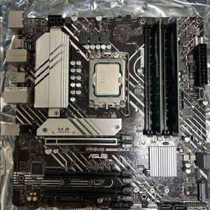 12400F B660M DDR4 16GB 보드셋