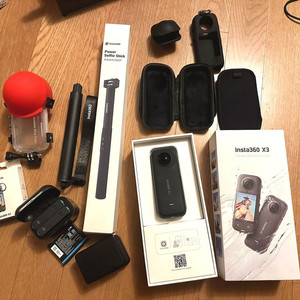 인스타360 X3 ,모터바이크 키트