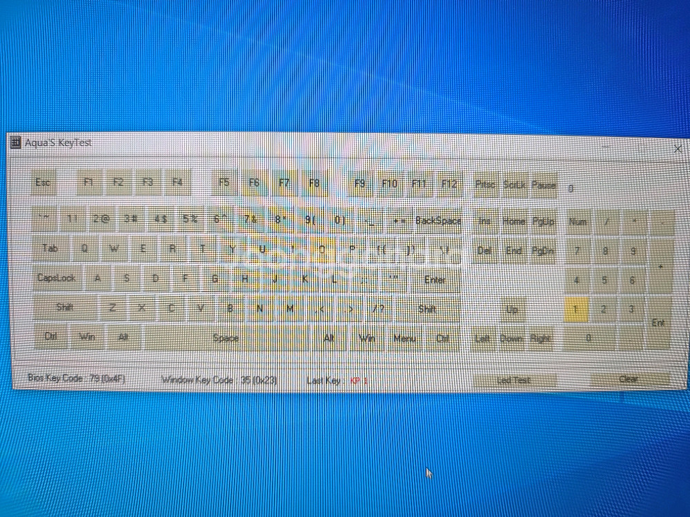 LG 그램 노트북 15ZB970 (키보드 불량)--2