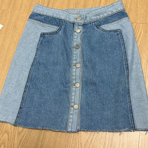 더일마 데님 미니 스커트 청치마