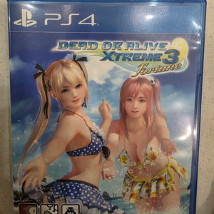 ps4 데드오어얼라이브 익스트림3 포츈 S급