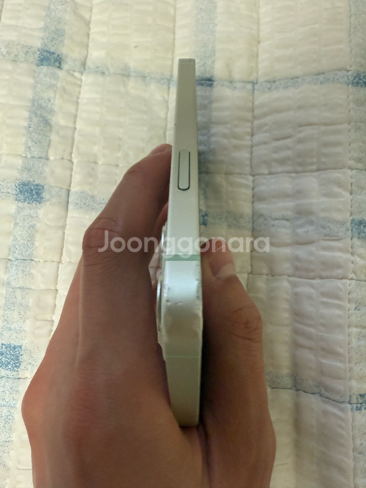 아이폰 12mini 그린 64gb 판매합니다.(뒷면깨짐--5