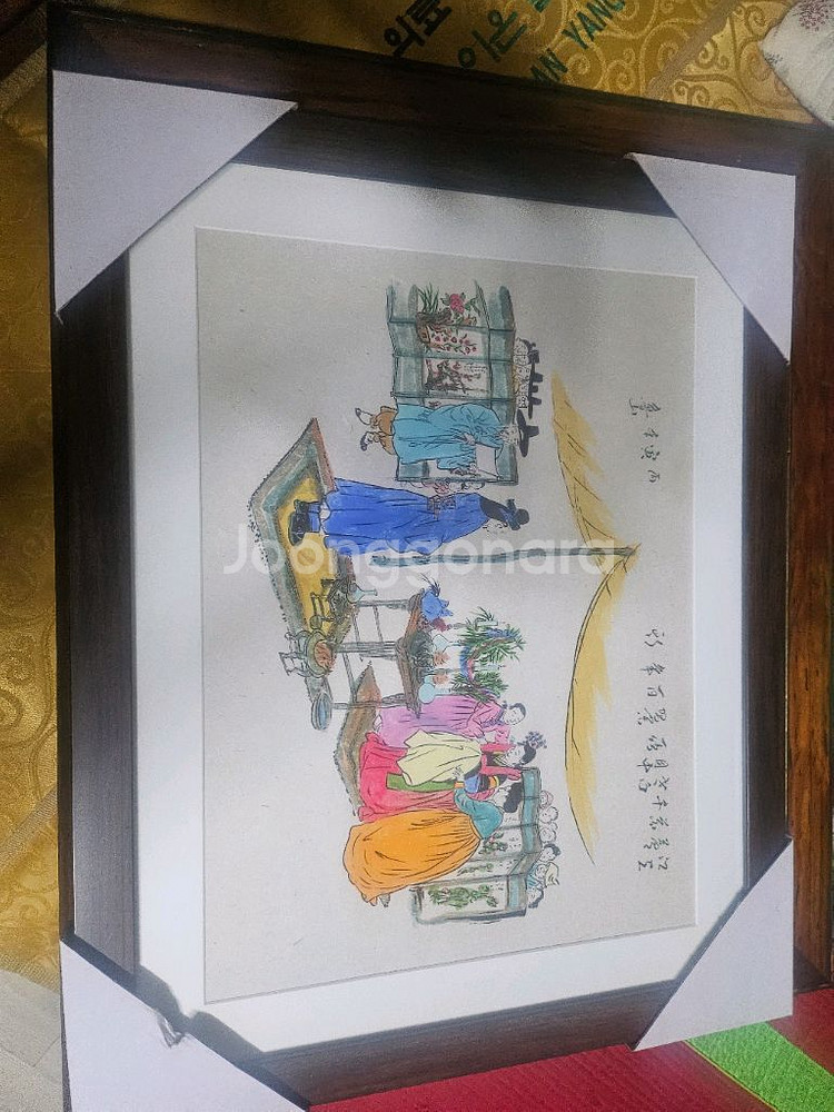 그림민속화3점--1