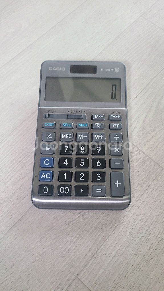 카시오 전자계산기--0