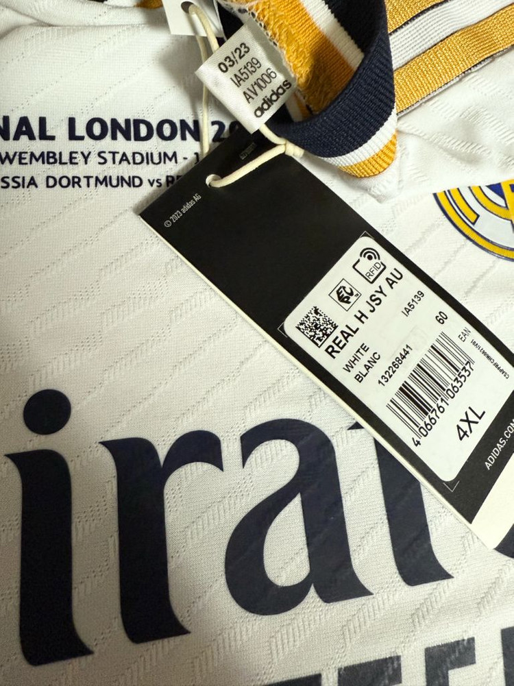 [국내4XL] 23/24 레알마드리드 홈 어센틱 벨링엄 이미지