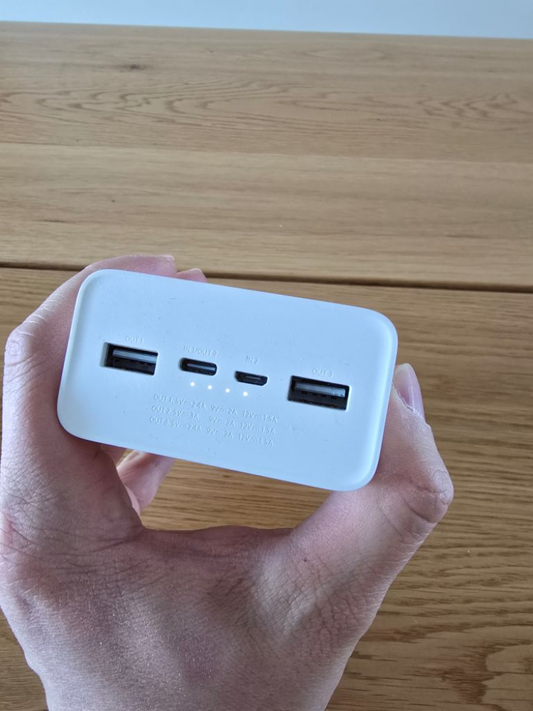 캠핑용 샤오미 보조배터리 대용량 30,000mAh 3만--5