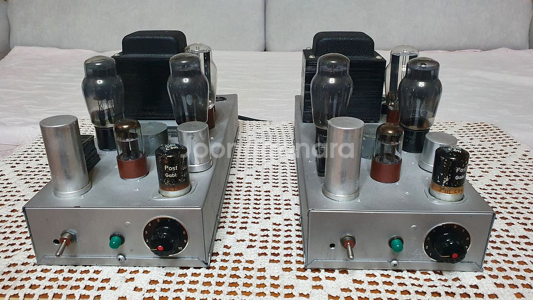 미제 울리처 WURLITZER 6L6 진공관 파워앰프--0