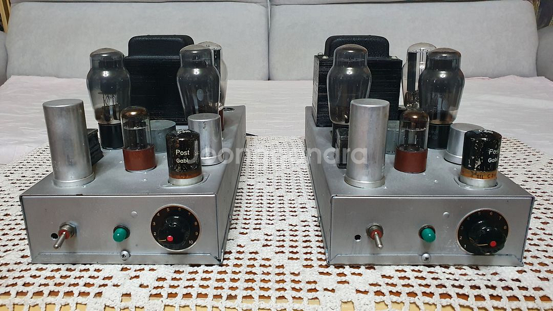 미제 울리처 WURLITZER 6L6 진공관 파워앰프--1