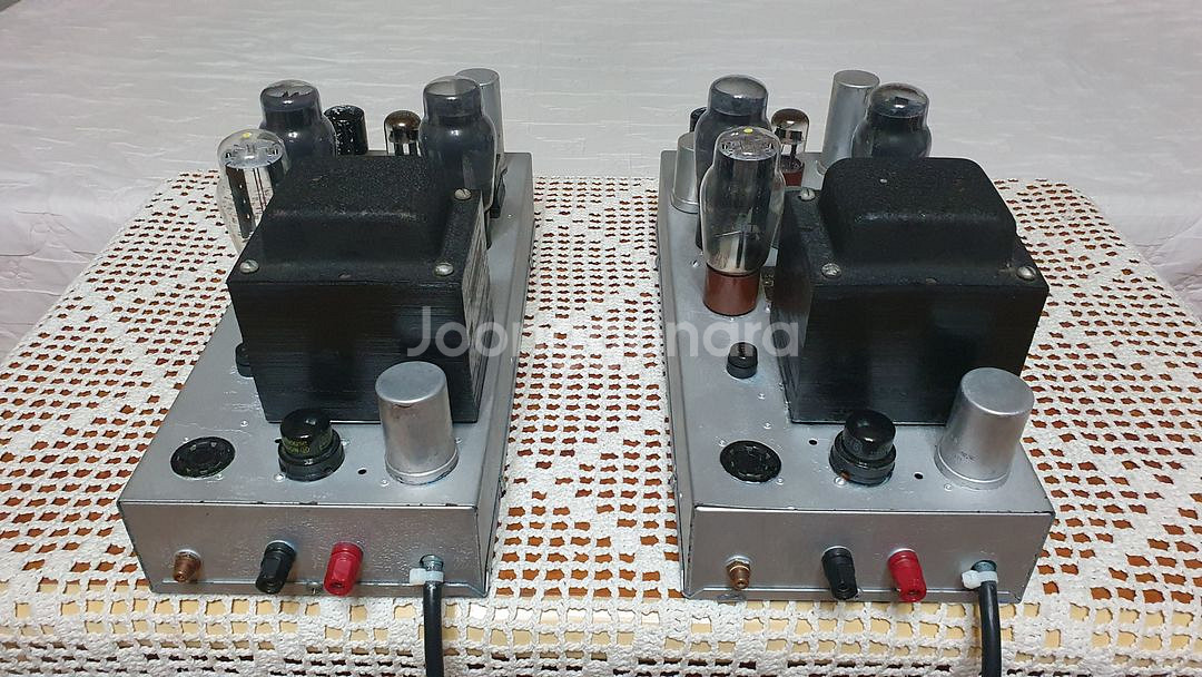 미제 울리처 WURLITZER 6L6 진공관 파워앰프--4