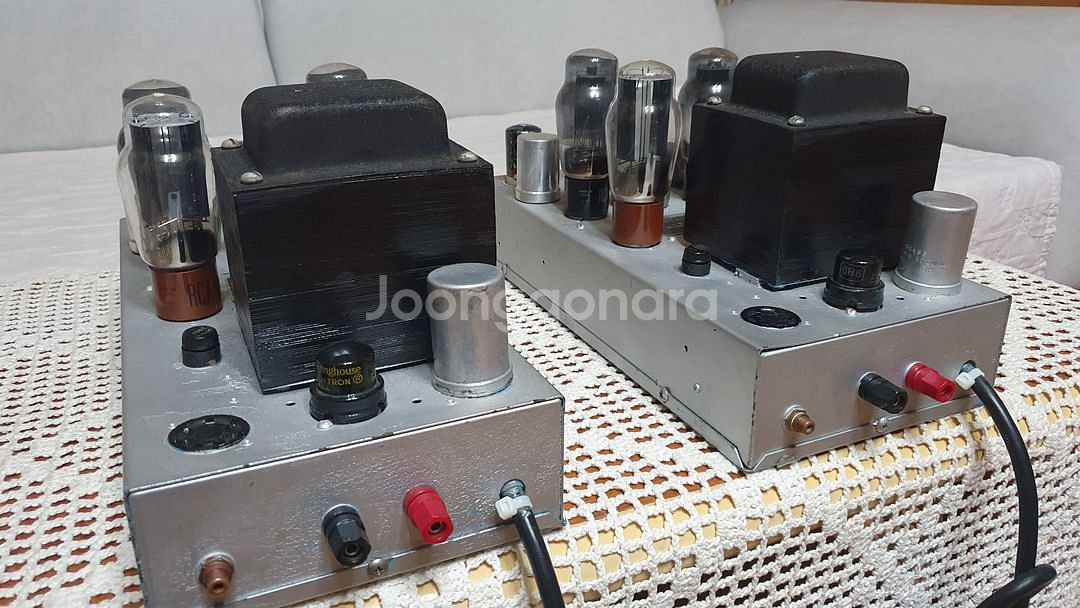 미제 울리처 WURLITZER 6L6 진공관 파워앰프--5