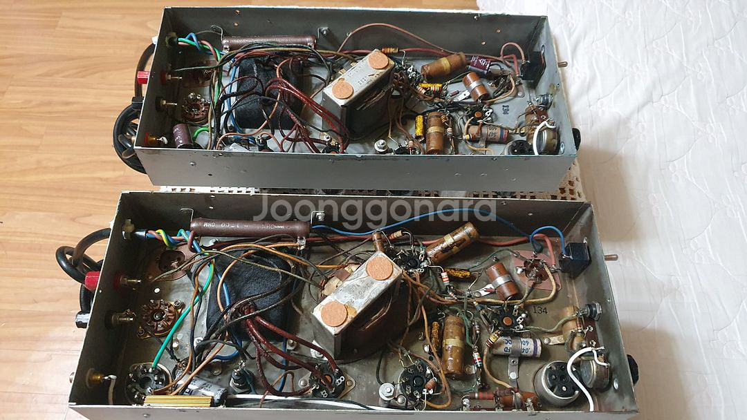 미제 울리처 WURLITZER 6L6 진공관 파워앰프--6