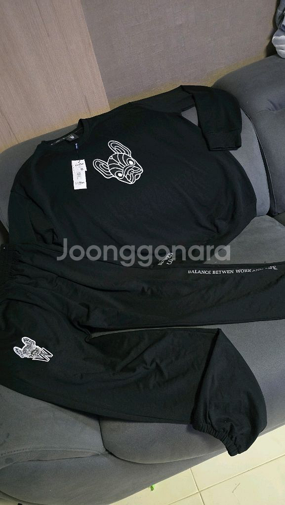 세트 블랙 라이프워크 남녀공용 105호 - XL--0