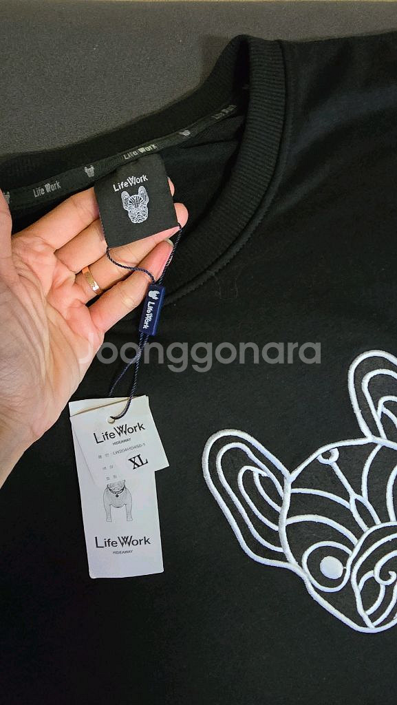 세트 블랙 라이프워크 남녀공용 105호 - XL--4