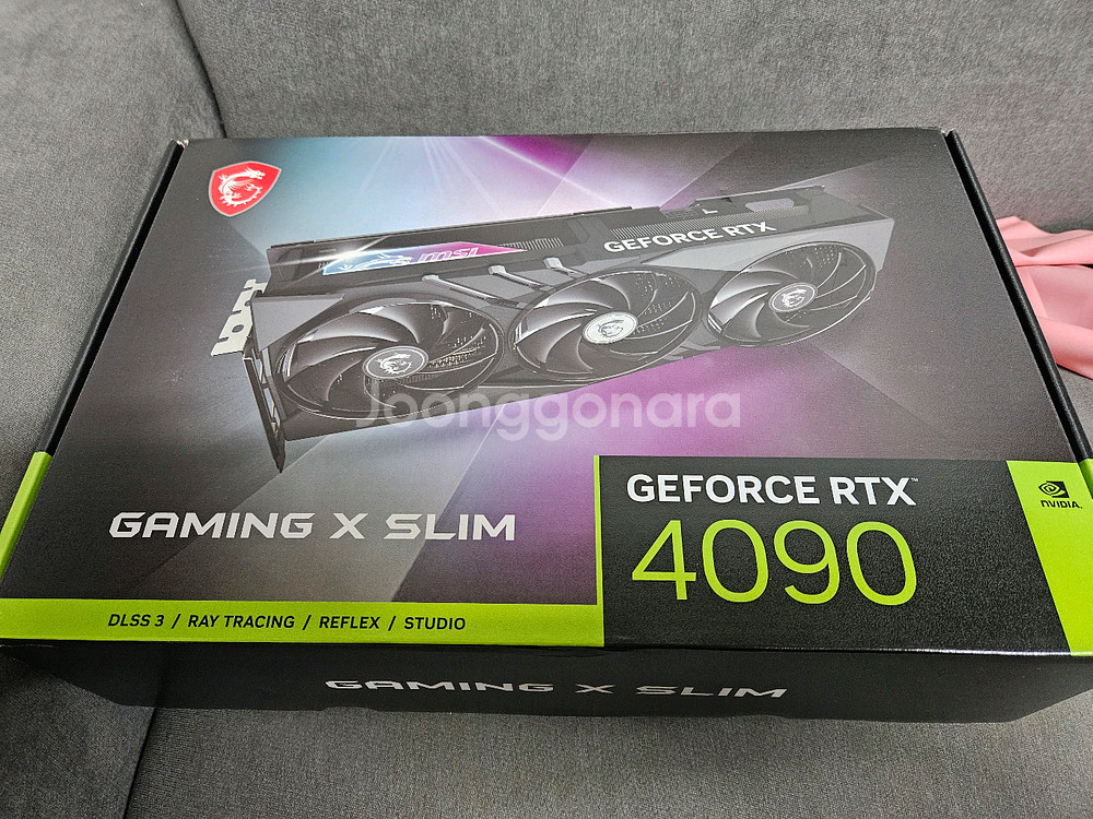 MSI 지포스 RTX 4090 게이밍X슬림--0