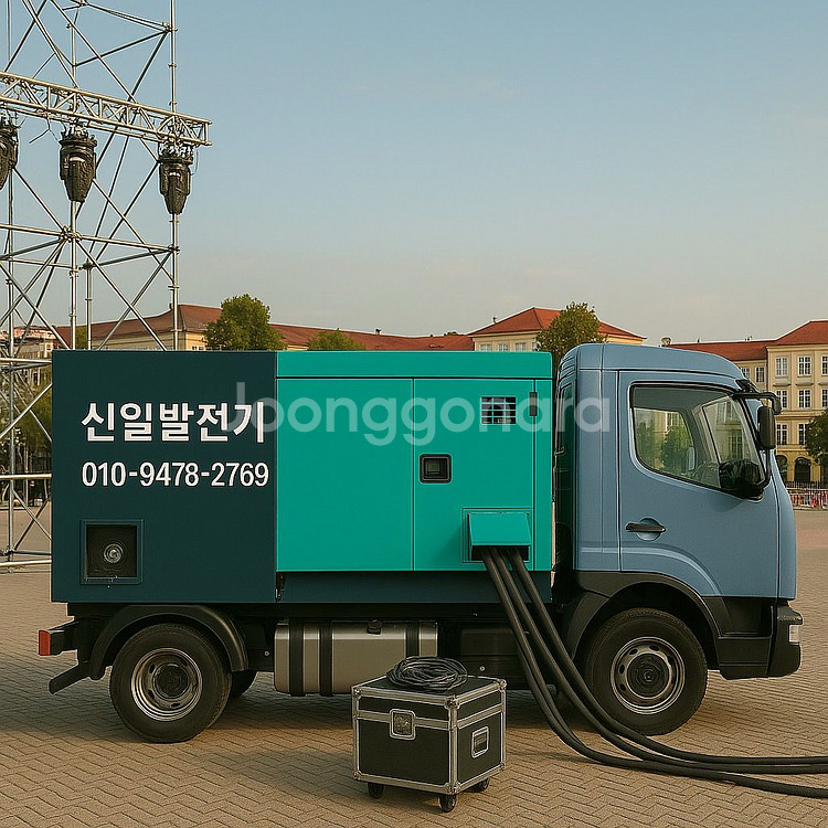 부산·경남·경북 디젤발전기임대, 신일발전기--2