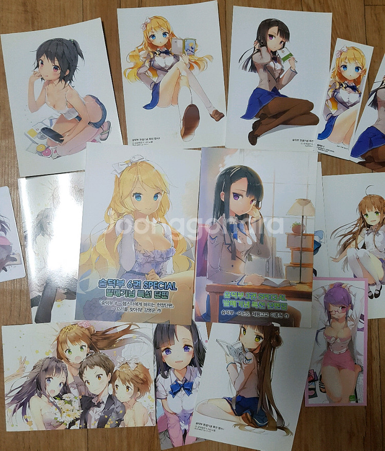 라노벨 숨덕부 1~9권 + cd + 초판포함--5