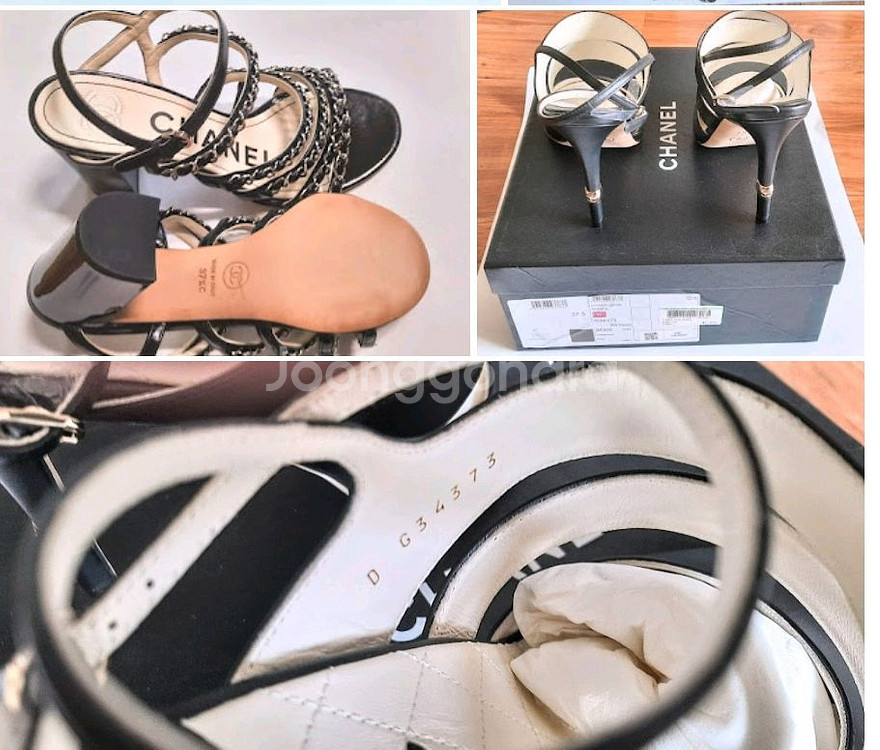 Chanel Sheepskin Sandal 정품--4