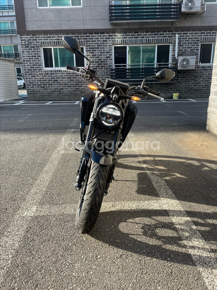 혼다 2024년식 CB125R 짧은키로수 신차급 판매--0