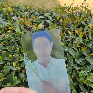 조진웅 배우님 투명 포토카드