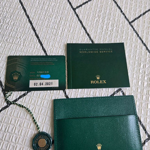 롤렉스 보증서,가죽케이스,메달