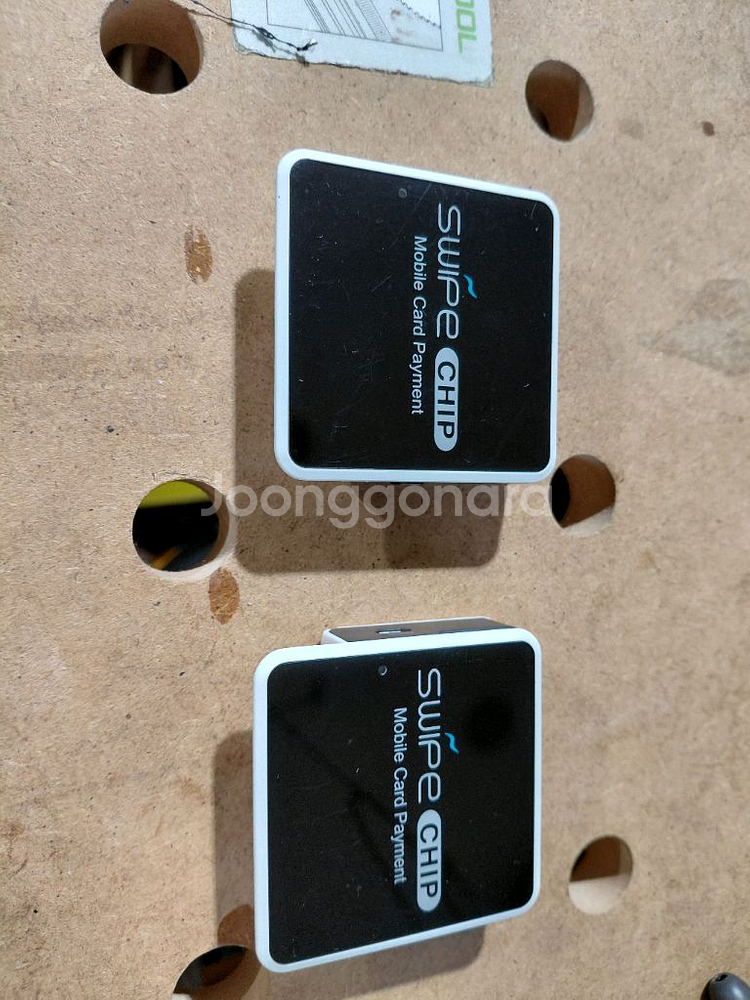 swipe chip 카드리더기 2개--0