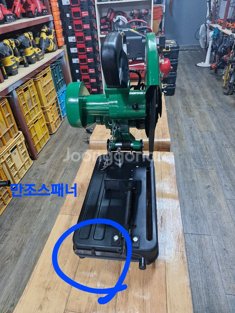 고속카타기 고속절단기 저소음 벨트형 미사용제품--5